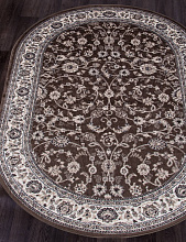 Ковер VALENCIA DELUXE D251 BROWN Овал