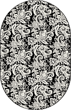 Ковер Графит 09-30840-06 ОВАЛ 
