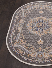 Ковер QATAR 33525 096 D.GREY Овал