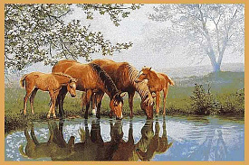 HUNNU сувенирный 6S1027 82 водопой