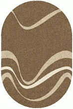 фризе JAZZY COMO dark beige  ОВАЛ 