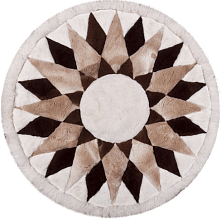 Ковер натуральный из меха Альпаки 44