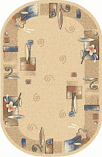 Ковер Дебют 77-01 ОВАЛ 