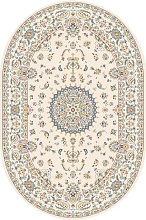 Ковер HUNNU Wool+Viscose 6C1103 001 ОВАЛ