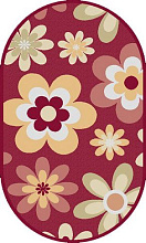 Детский ковер Цветочная поляна 44641-31 ОВАЛ