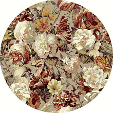 Ковер с цветами OSTA Chroma Круг 4707 600