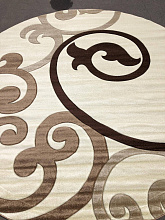 Ковер VISION DELUXE V805 LIGHT CREAM Круг