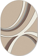 Рельефный ковер Soho 5640-15055 ОВАЛ