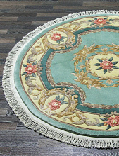 90 LINE WOOLEN HANDK-KNOTTED 0083 LIME Круг