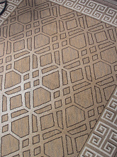 Ковер PRAGA 06027A BEIGE / DARK VIZON