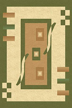 Ковер PACIFIC CARVING 0287A CREAM / D.GREEN