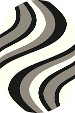 Ковер PLATINUM T617 GRAY-NATURAL Овал