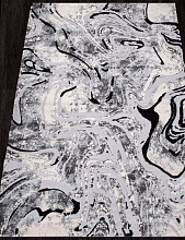 Ковер Valentino Y500B LIGHT GREY SHIRINK / BLACK