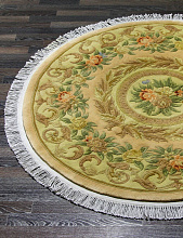 Ковер 90 LINE WOOLEN HANDK-KNOTTED A-112 BEIGE Круг