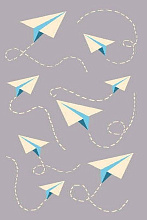 Ковер детский FUNKY FLY grey 