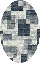 Ковер PLATINUM t635 BLUE Овал
