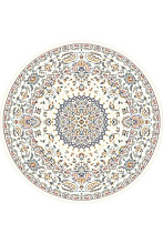 Ковер HUNNU Wool+Viscose 6C1103 001 КРУГ
