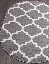 MEGA CARVING WK d422 GRAY-NATURAL Овал