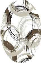 Ковер Альфа 88010-2622 ОВАЛ 