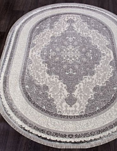 Ковер ALFANI 0T249RG GREY / GREY Овал