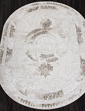 Ковер ARMINA 04087A BROWN / BROWN Овал