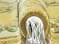 90 LINE WOOLEN HANDK-KNOTTED 0083 BEIGE Овал