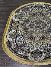 Ковер NIGIN MANOLYA IRANI 8077 BEIGE Овал