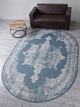 Ковер KAIR S129 BLUE Овал