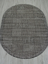 Ковер KAIR S148 DARK GRAY Овал