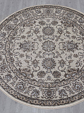 Ковер LUXE L009 CREAM-BROWN Круг