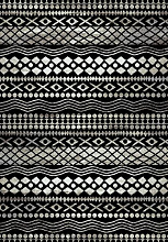 Ковер IBIZA 4942 BROWN-BLACK