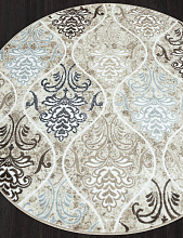 LUXE L013 CREAM-BROWN Круг