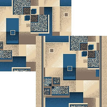 Ковровая Дорожка принт 8-ми цветное полотно p1738c2p 107