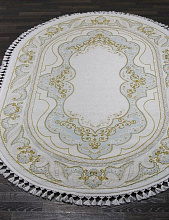 Ковер HUNKAR 08075A BLUE / GOLD Овал