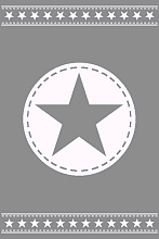 Ковер фризе ЗВЕЗДА MANGO 11313-190