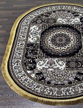 Ковер NIGIN MANOLYA IRANI 8008 NAVY Овал