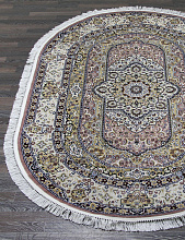 Ковер MASHAD PRESTIGE 02842A L.PINK / L.PINK Овал