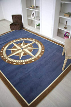 Ковер Морской РОЗА ВЕТРОВ