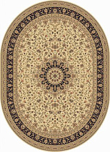 Ковер шерстяной Floare ISFAHAN 207-1622 ОВАЛ 