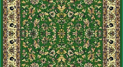 Ковровая дорожка НОКТЮРН 40222-03 зеленая 