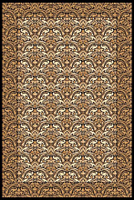 Ковер IZMIR D720 BLACK-BEIGE