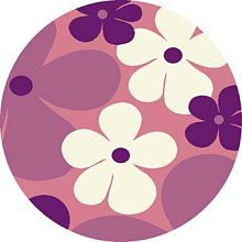 Ковер SUNRISE 2 V148 PINK Круг