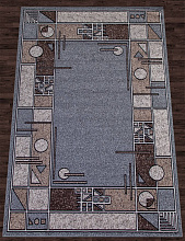 Ковер SIERRA ALBINA 3 BLUE-BROWN 2
