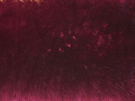 Ковер-накидка из натуральной овчины одношкурная СВЕКОЛЬНАЯ 01SS 8001