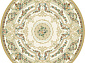 ворс вискоза-хлопок ROYAL PALACE 14014 6121КРУГ