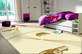 Детский ковер Ретро Машинки