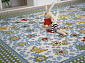 Детский ковер Цветы и Бабочки PTT Sorona JOYFUL KIDS Flower
