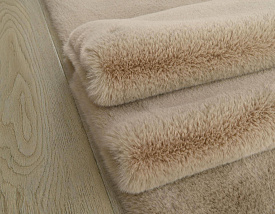 из искусственного меха RABBIT PREMIUM MS1000 BEIGE