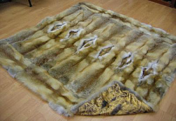 Покрывало из лисы 