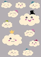 Ковер детский FUNKY TOP Oud grey